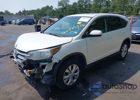 2013 Honda Cr-V Ex из США, поврежденный, VIN 5J6RM4H51DL026706